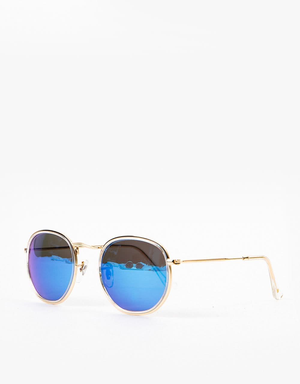Glassy Sunhaters Hudson Polarized Sunglasses - Clear/Blue Mirror - Image 2