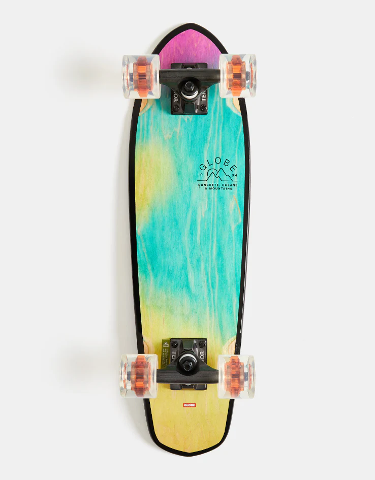 Globe Blazer Washed Cruiser Skateboard - 7.25" x 26"