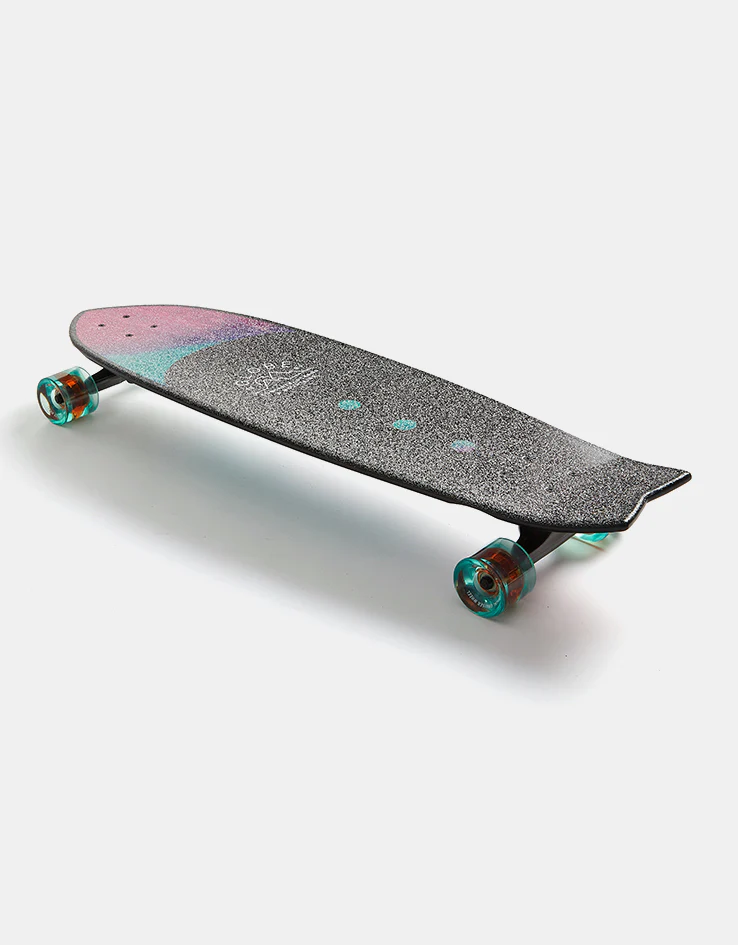 Globe Chromantic Washed Aqua Cruiser Skateboard - 9.5" - Image 3
