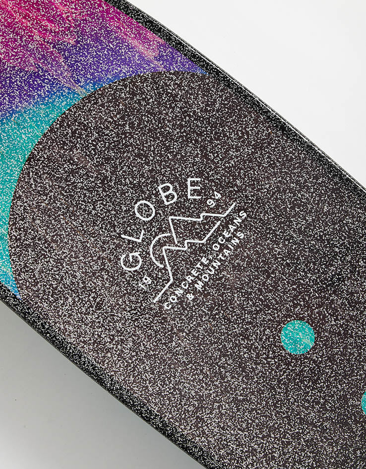 Globe Chromantic Washed Aqua Cruiser Skateboard - 9.5" - Image 4