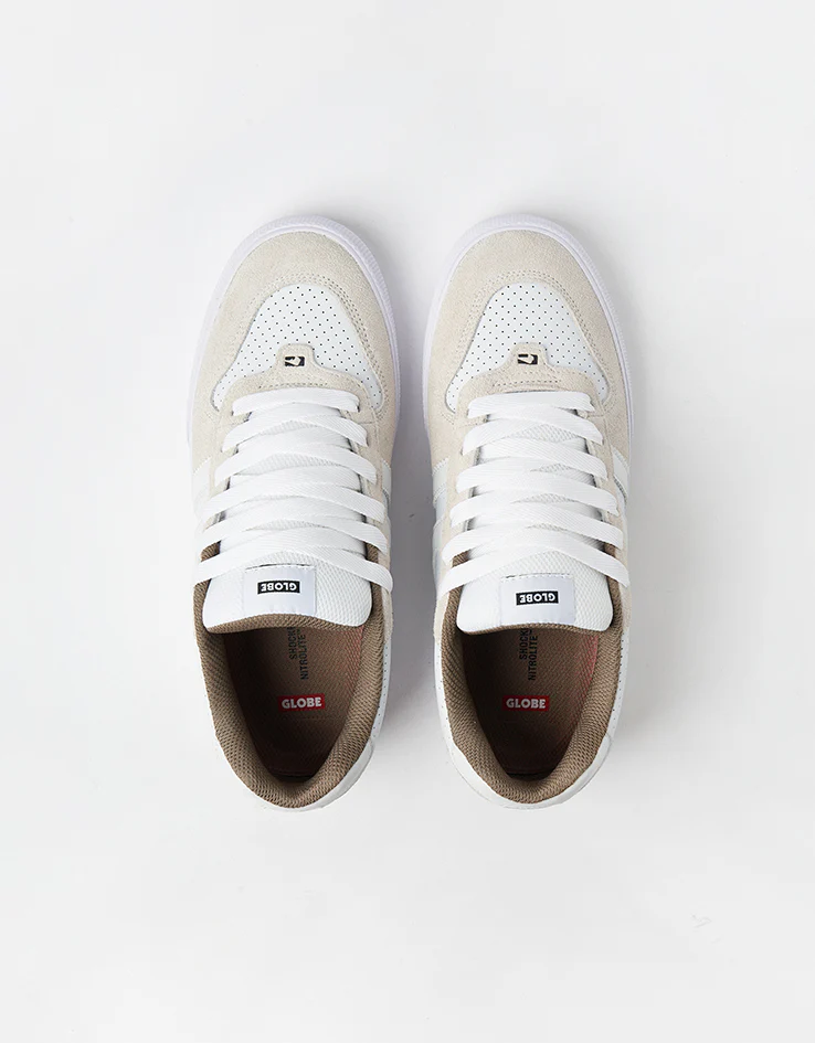 Globe Encore-2 Skate Shoes - White Dip - Image 2