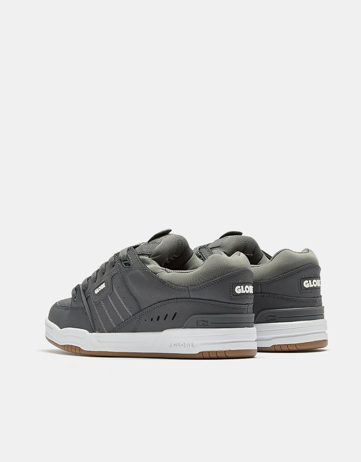 Globe Fusion Skate Shoes - Charcoal/White - Image 4
