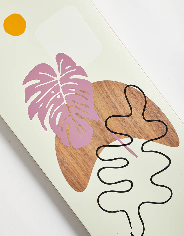 Globe Geminon 40 Rock Monstera Drop Through Longboard - 40" x 9.25" - Image 2