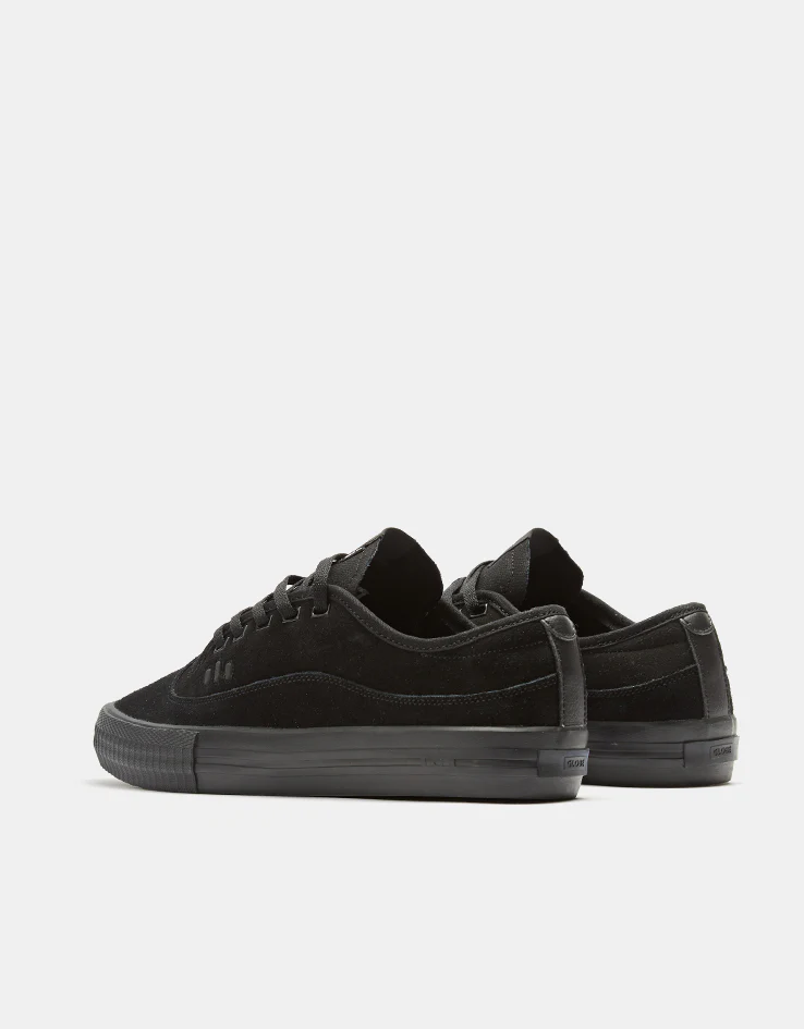 Globe Gillette Skate Shoes - Black/Suede/Black - Image 4