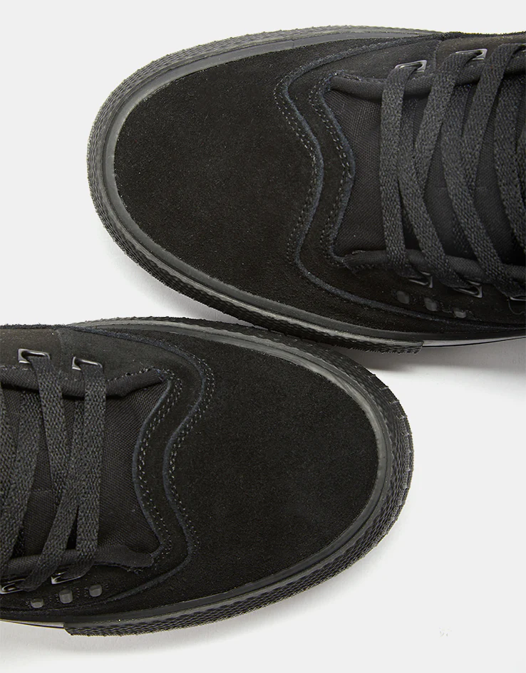 Globe Gillette Skate Shoes - Black/Suede/Black - Image 8