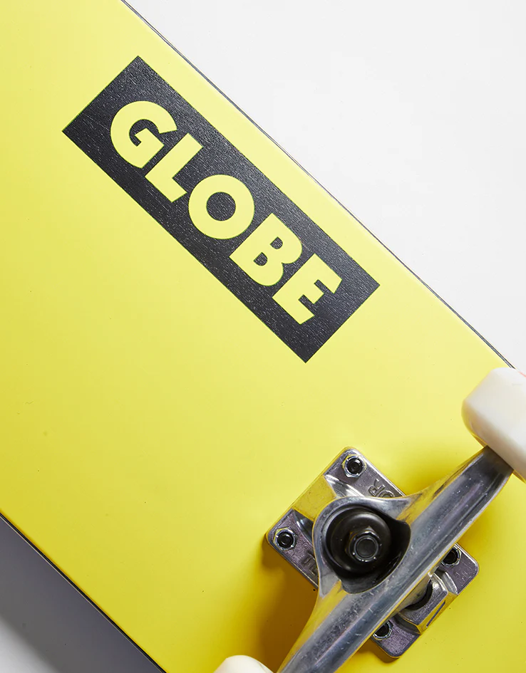 Globe Goodstock Neon Yellow Complete Skateboard - 7.75" - Image 2