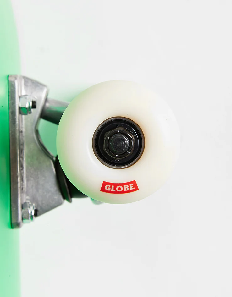 Globe Goodstock Neon Green Complete Skateboard - 8" - Image 5