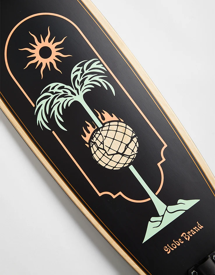 Globe The All-Time Skewered Longboard - 35.875" x 9" - Image 2