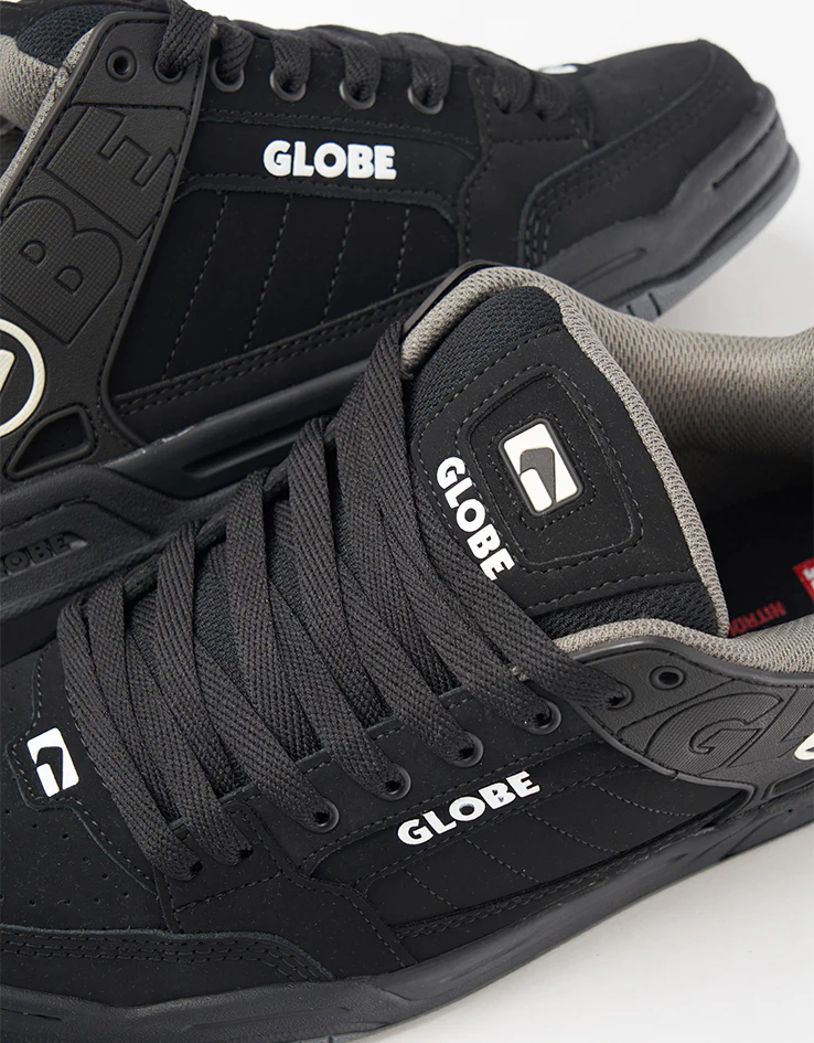 Globe Tilt Skate Shoes - Black/Black TPR - Image 6