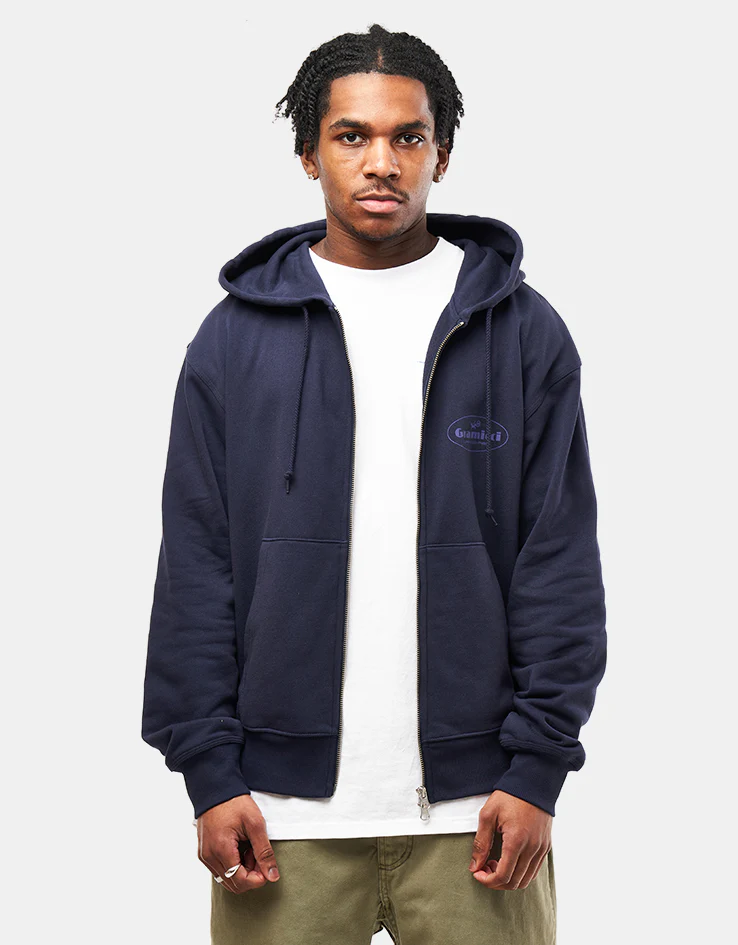 Gramicci Climbing Equipment Zip Hoodie - Navy - Image 3