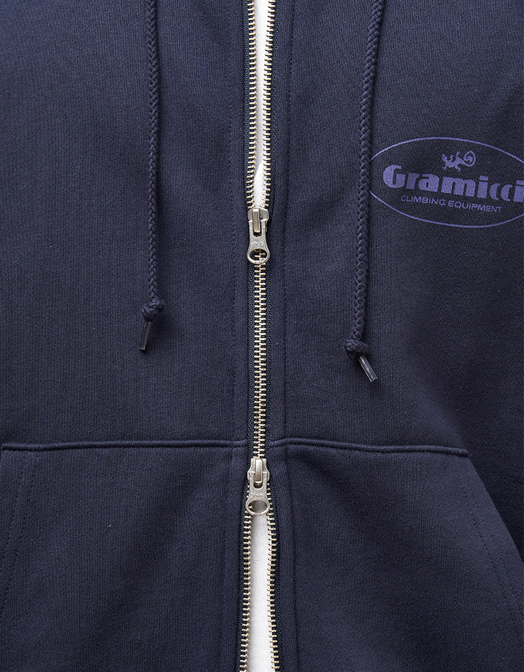 Gramicci Climbing Equipment Zip Hoodie - Navy - Image 6
