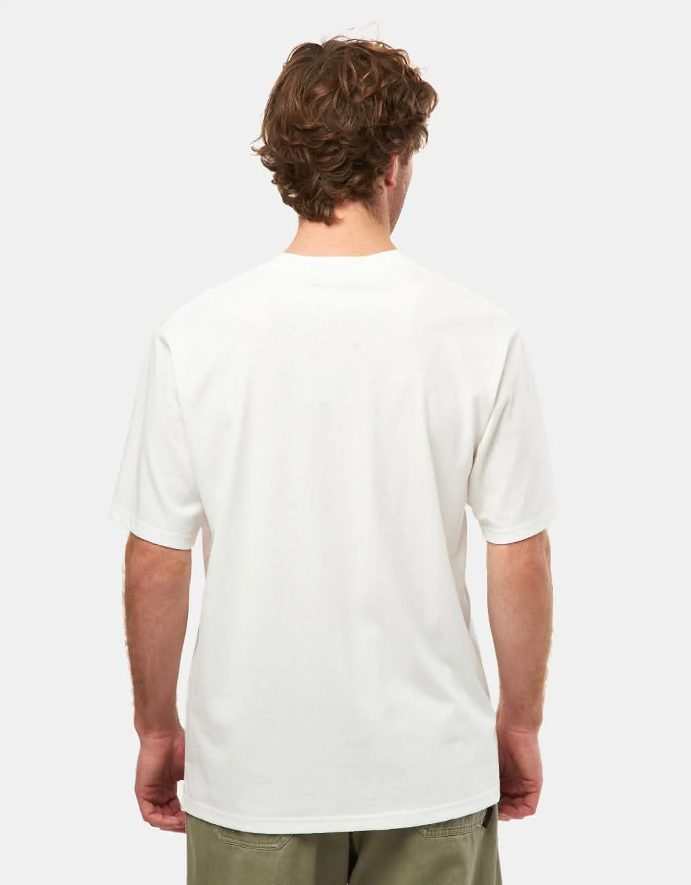 Gramicci One Point Logo Pocket T-Shirt - White - Image 2