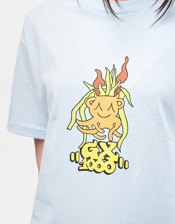 GX1000 Flowerpot T-Shirt - Powder Blue - Image 6