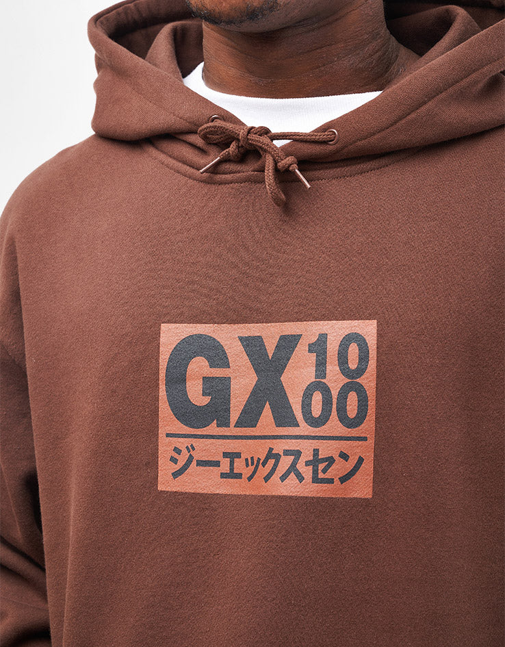 GX1000 Japan Pullover Hoodie - Brown - Image 3