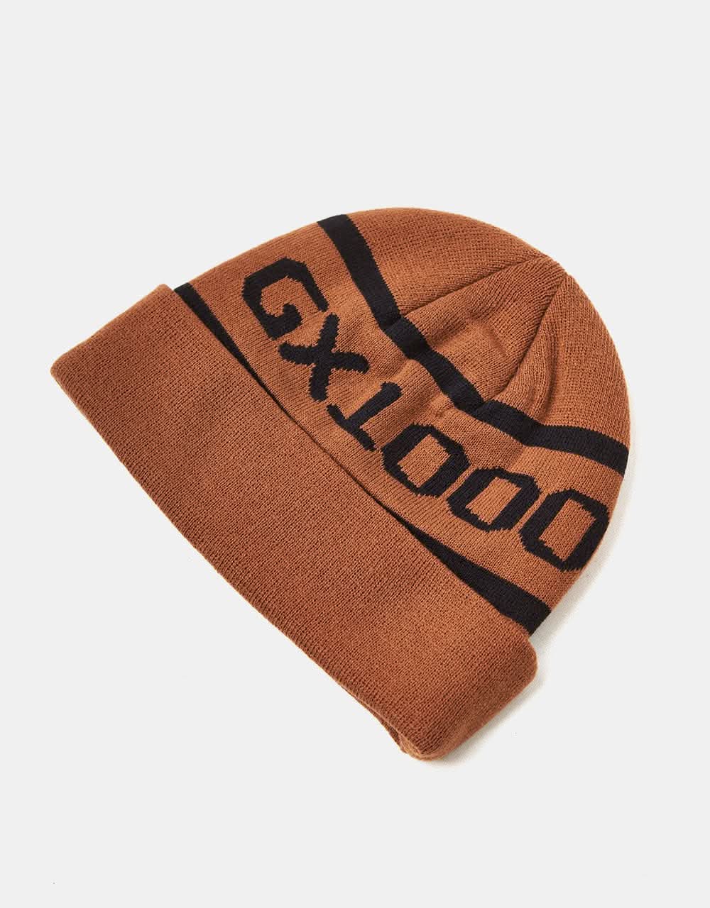 GX1000 OG Logo Beanie - Brown - Image 2
