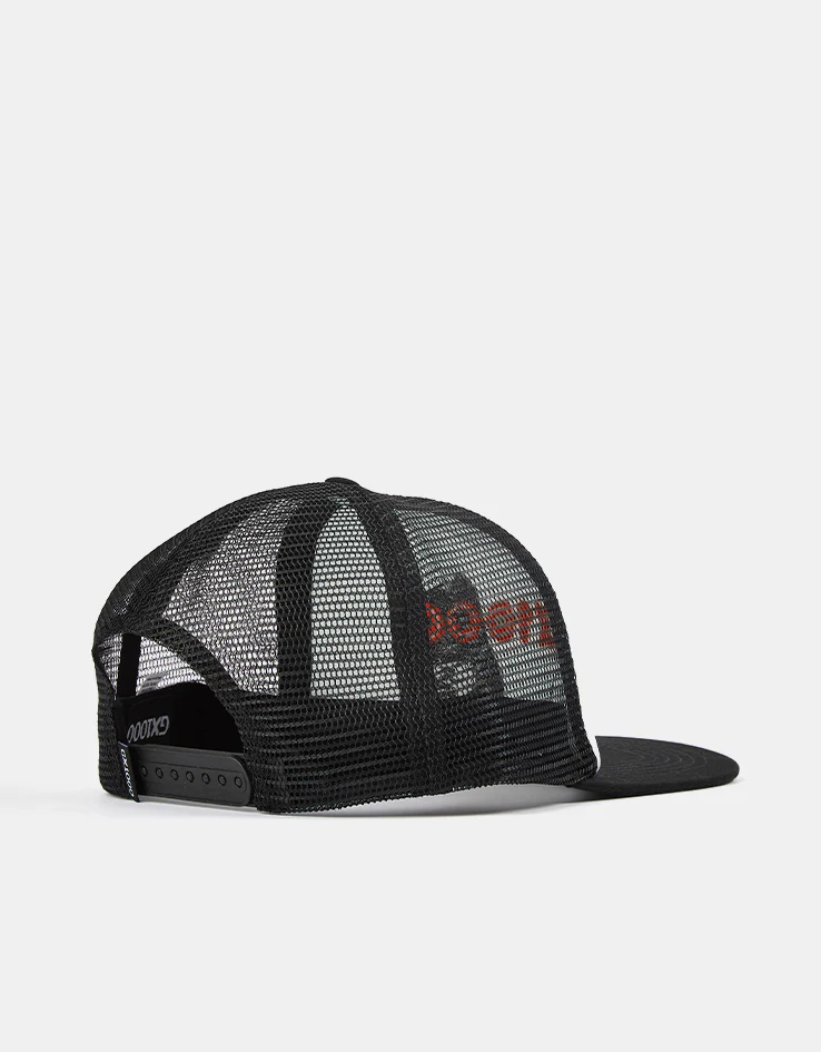GX1000 Owl Trucker Cap - Black - Image 4