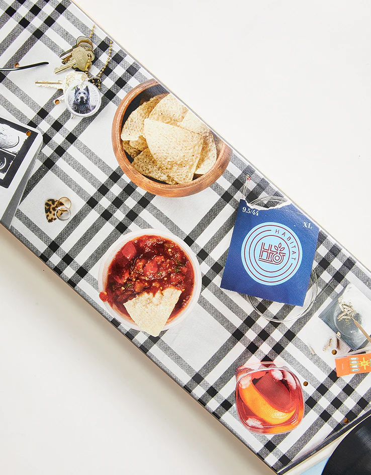Habitat Gillette Place Setting Skateboard Deck - 8.25" - Image 3