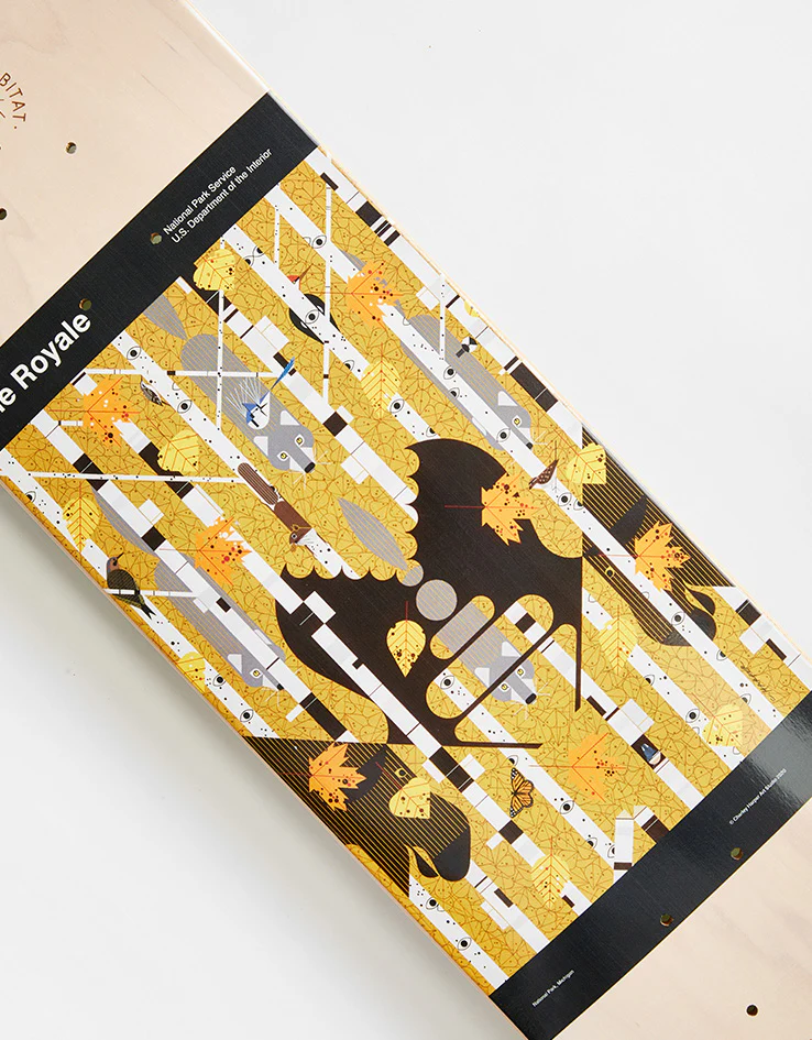 Habitat Harper Isle Royale Skateboard Deck - 8" - Image 3