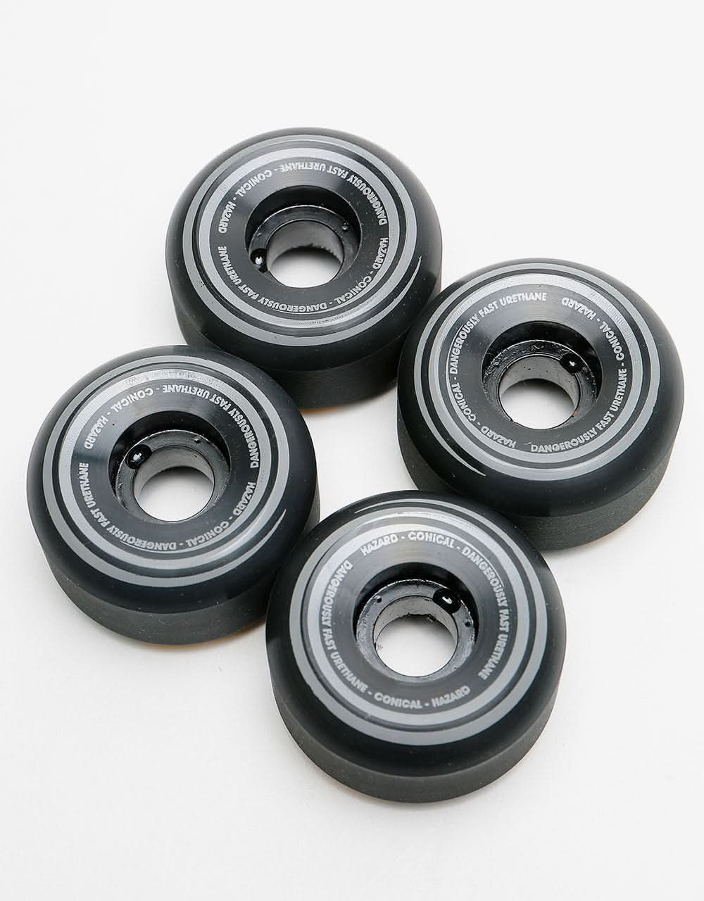 Hazard Radio Active CS Conical 101a Skateboard Wheel - 52mm - Image 3