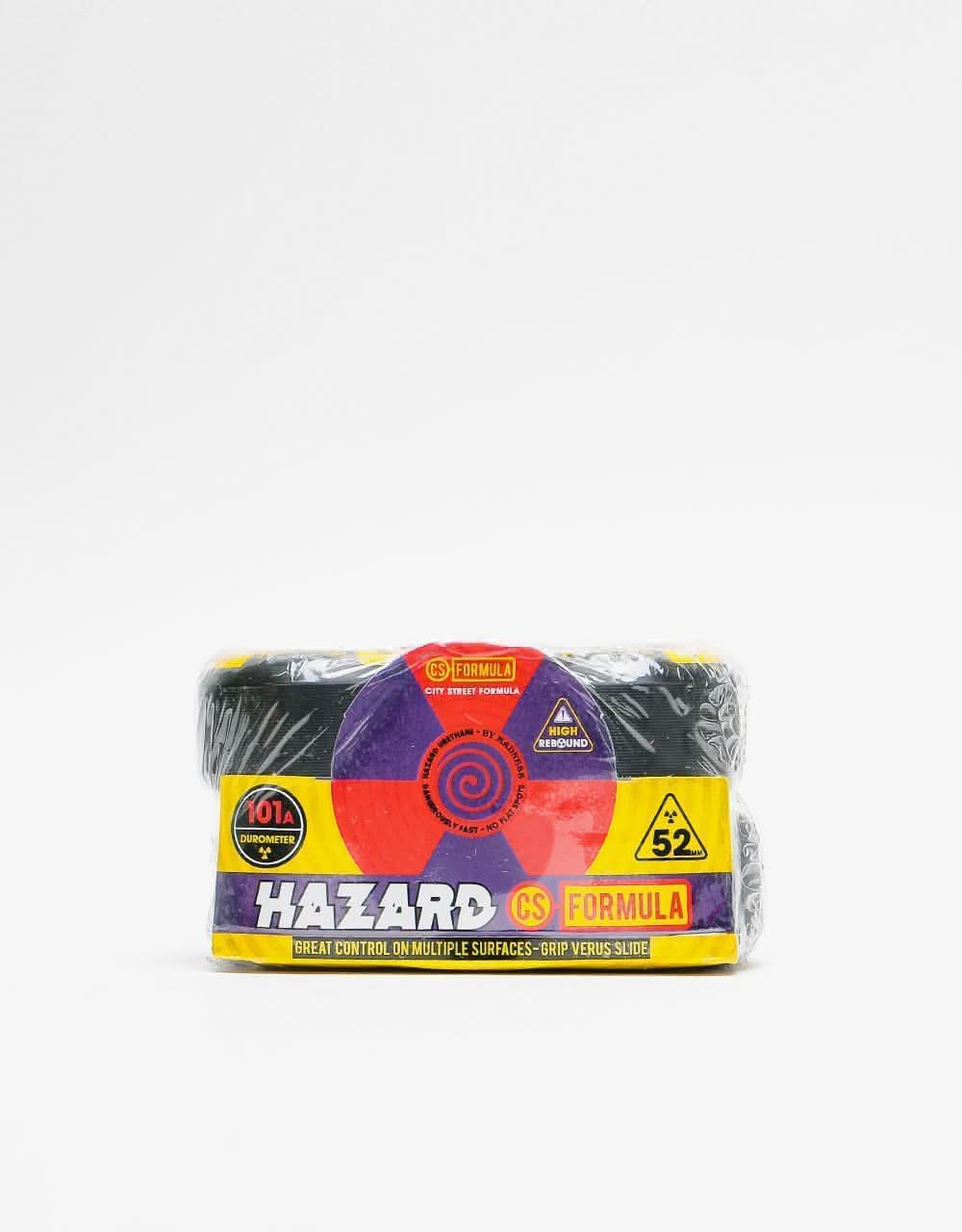 Hazard Radio Active CS Conical 101a Skateboard Wheel - 52mm - Image 4