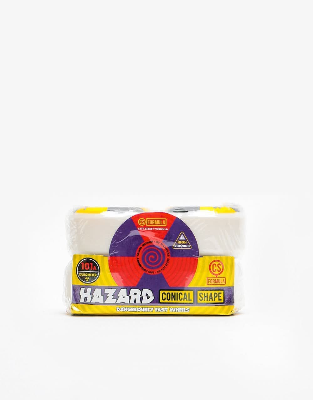 Hazard Radio Active CS Conical 101a Skateboard Wheel - 54mm - Image 4