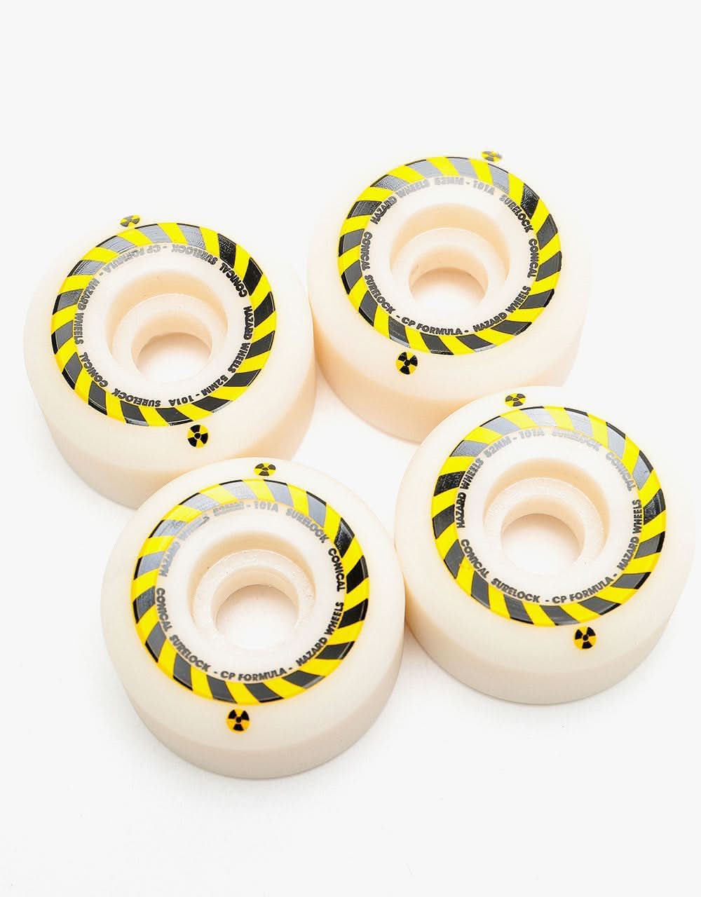 Hazard Sign CP Conical Surelock 101a Skateboard Wheel - 54mm - Image 2