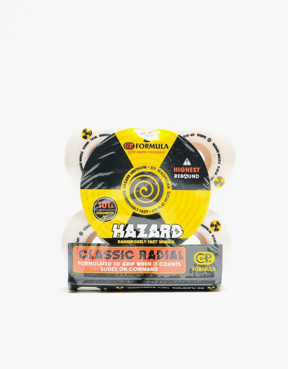 Hazard Swirl CP Classic Radial 101a Skateboard Wheel - 53mm - Image 4