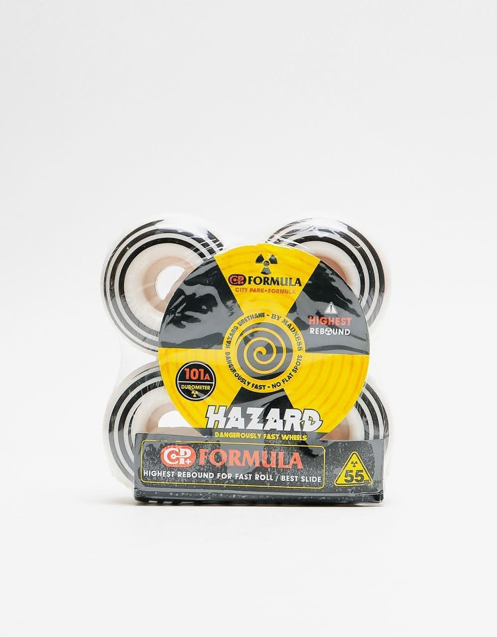 Hazard Swirl CP Classic Radial 101a Skateboard Wheel - 55mm - Image 4