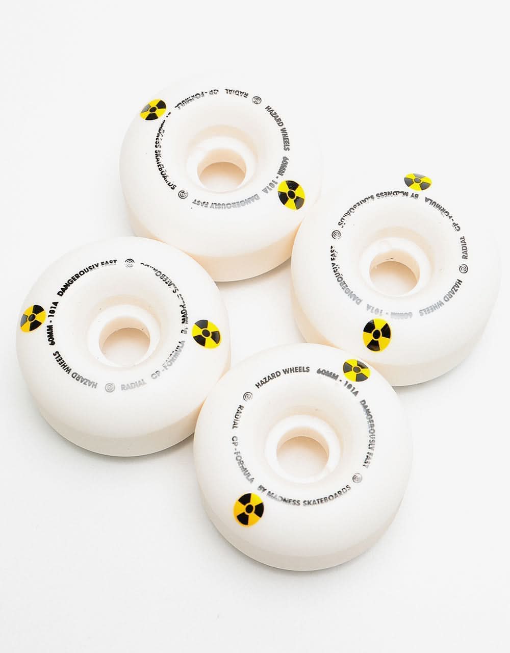 Hazard Swirl CP Classic Radial 101a Skateboard Wheel - 60mm - Image 3