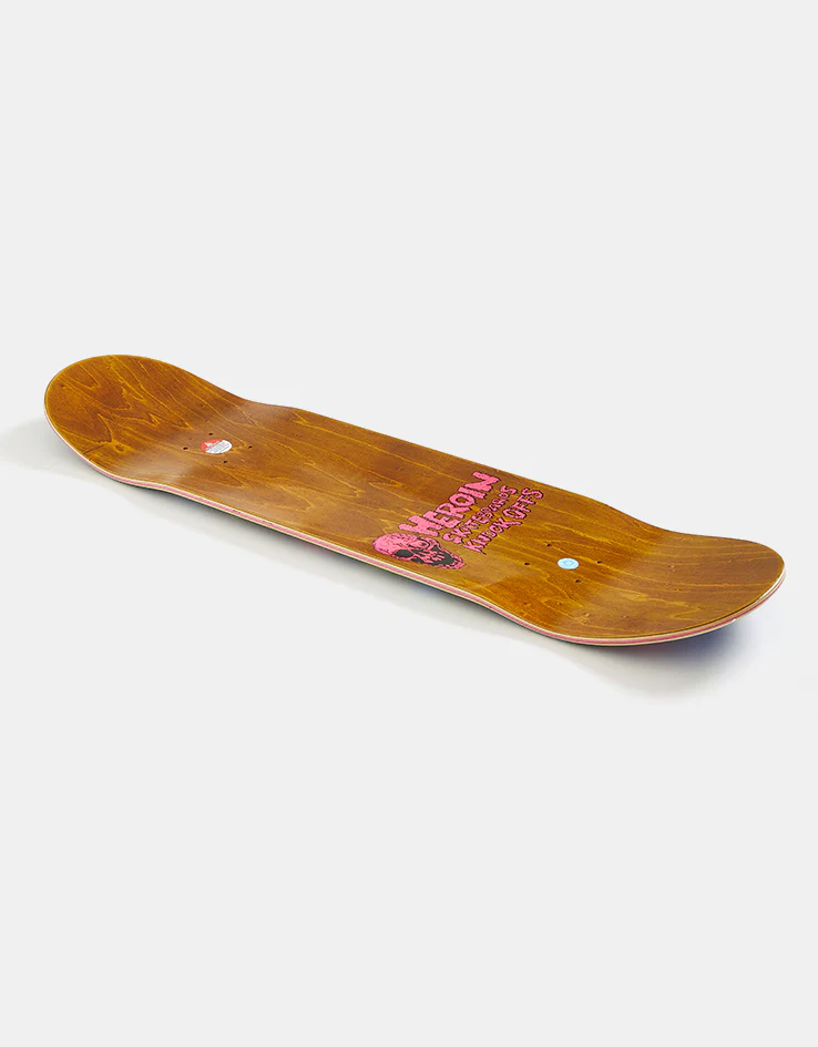 Heroin Aaron Wilson Knock Off Skateboard Deck - 8.5” - Image 3