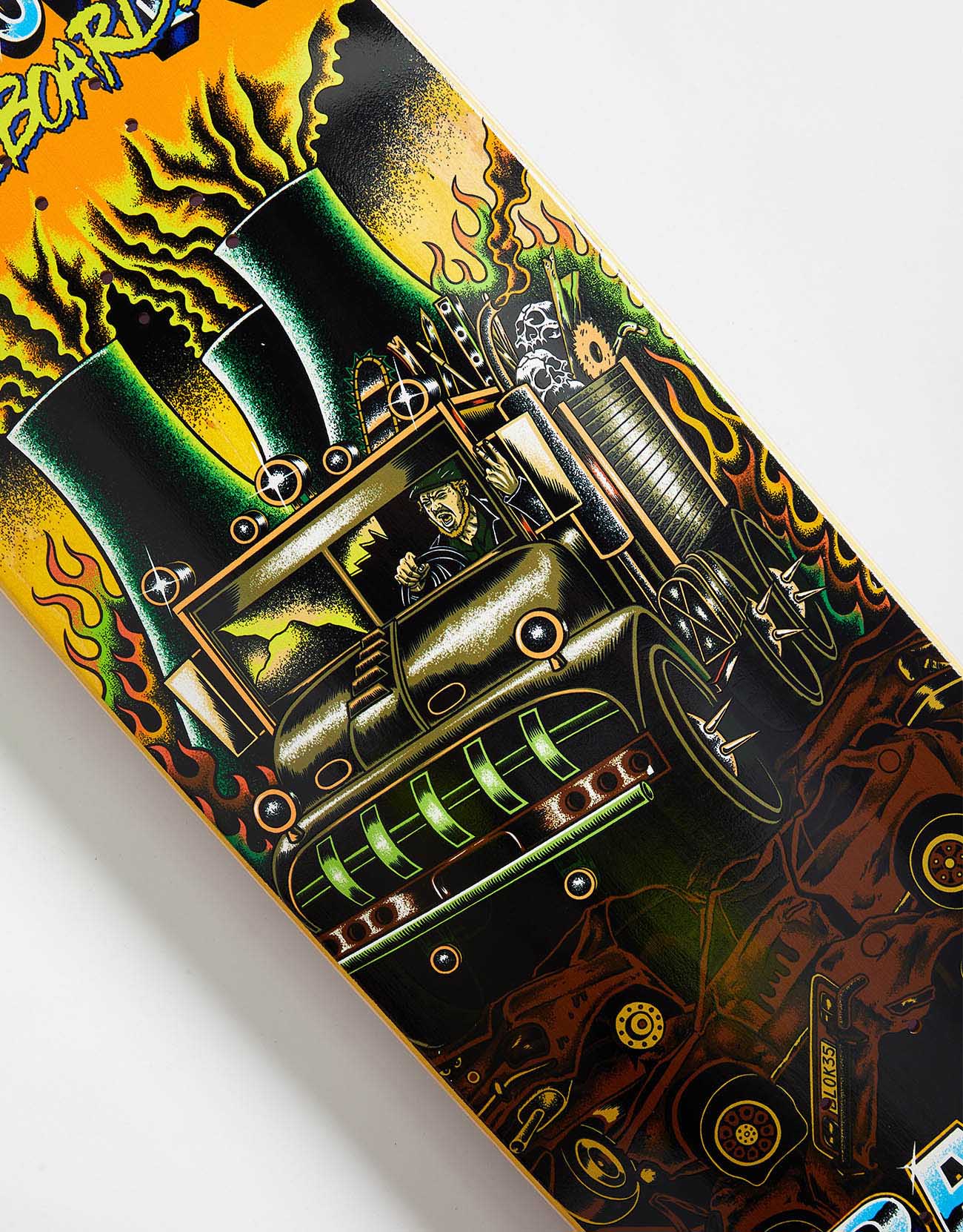 Heroin Craig Questions Heavy Haulage Skateboard Deck - 9.5" - Image 3