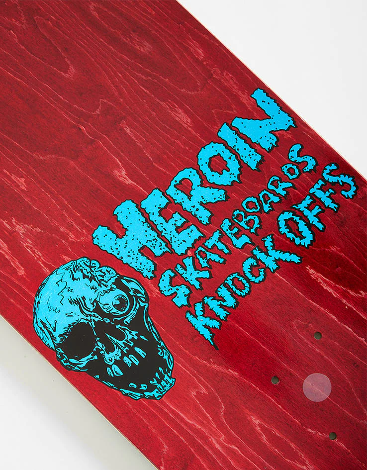 Heroin Craig Questions Knock Off Skateboard Deck - 9.25” - Image 4