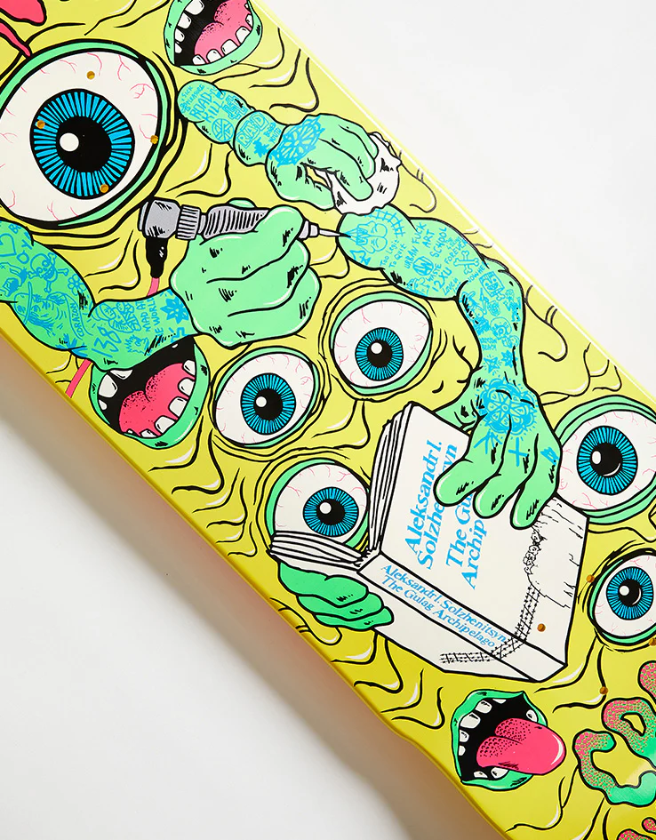 Heroin Craig Questions Mutate or Die Skateboard Deck - 10" - Image 2