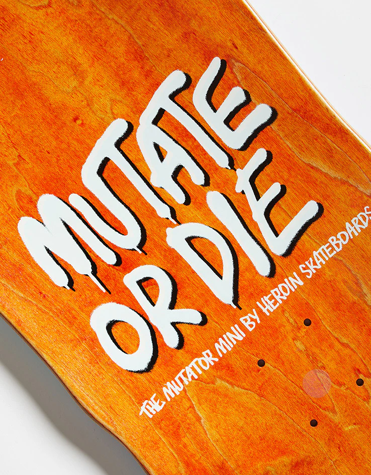 Heroin Mini Mutator Skateboard Deck - 10.5” - Image 4
