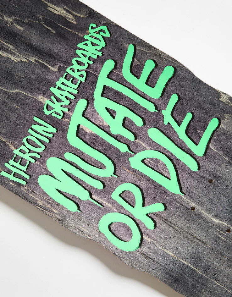 Heroin Mutant Good Shit Skateboard Deck - 9.75" - Image 4