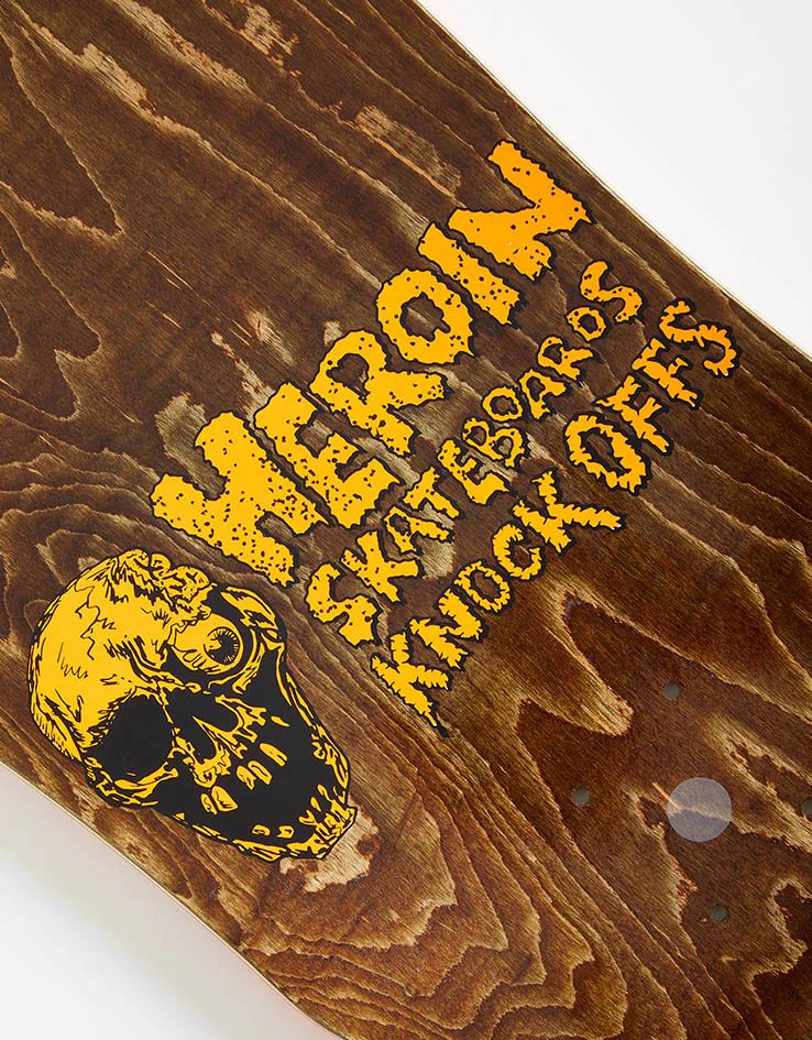 Heroin Nolan Knock Off Skateboard Deck - 10.25” - Image 4
