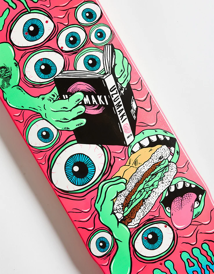 Heroin Nolan Mutate or Die Skateboard Deck - 9.5" - Image 2