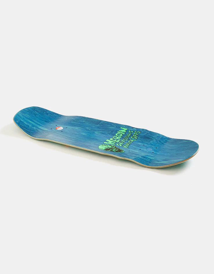 Heroin Swampy Knock Off Skateboard Deck - 10.6” - Image 3