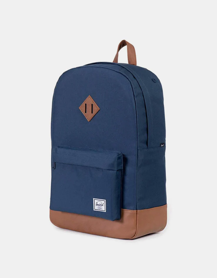 Herschel Supply Co. Heritage Backpack - Navy/Tan - Image 3