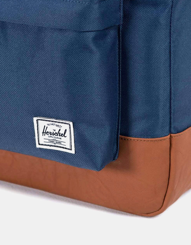Herschel Supply Co. Heritage Backpack - Navy/Tan - Image 5