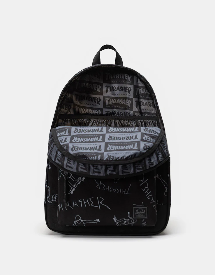 Herschel x Thrasher x Gonz Classic™ XL Backpack - Black - Image 2