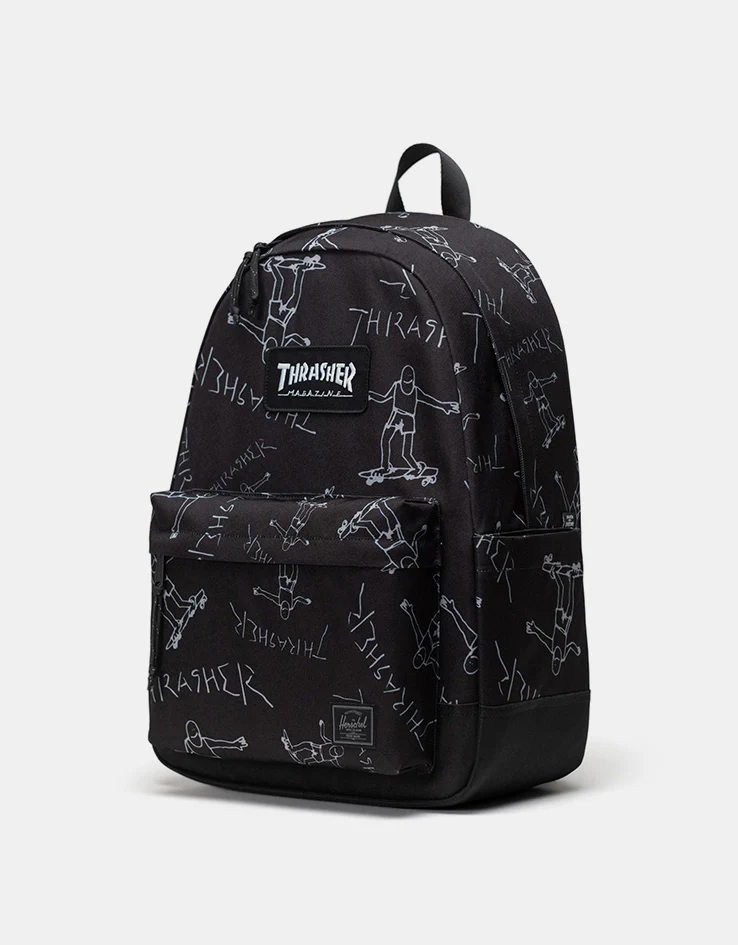 Herschel x Thrasher x Gonz Classic™ XL Backpack - Black - Image 3