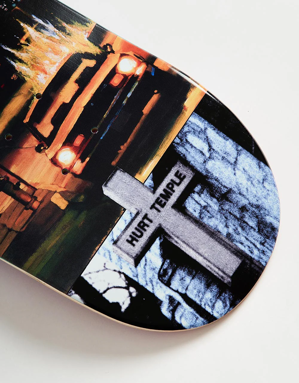 Hockey Allen Hurt Temple S1 Skateboard Deck - 8.18" - Image 2