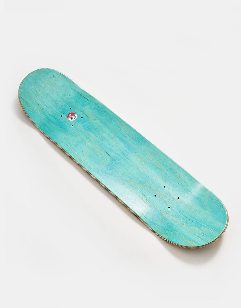 Hoddle Logo Skateboard Deck - Black/Yellow/Green - Image 3