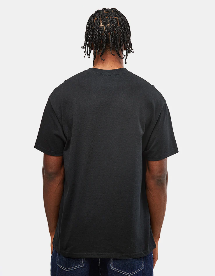 HUF 89 Box Logo T-Shirt - Black - Image 2
