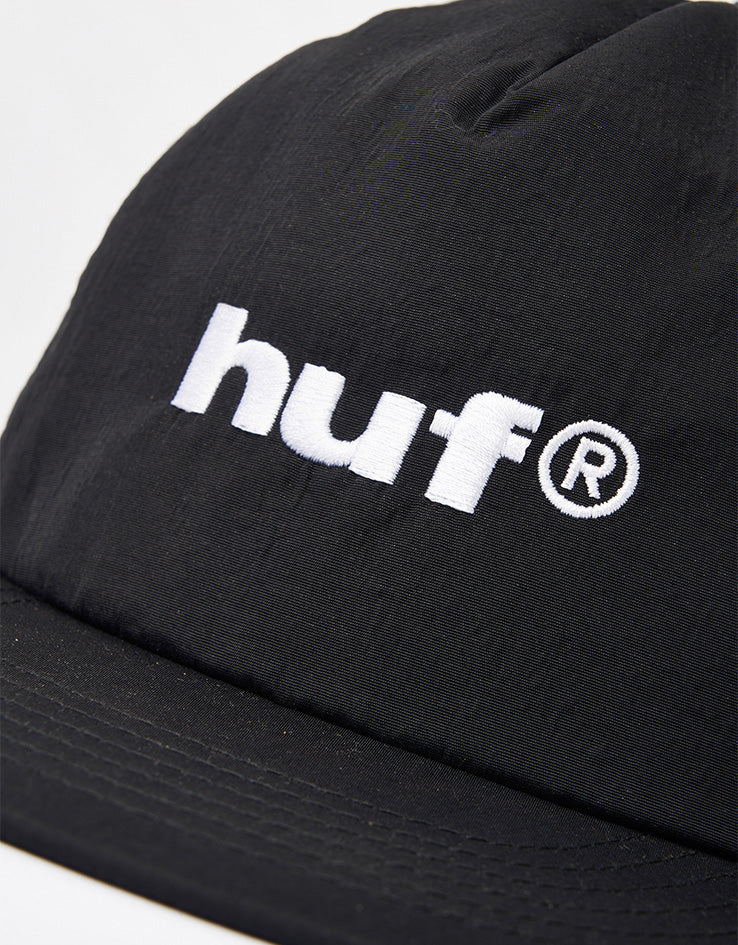 HUF 89 Nylon Snapback Cap - Black - Image 2