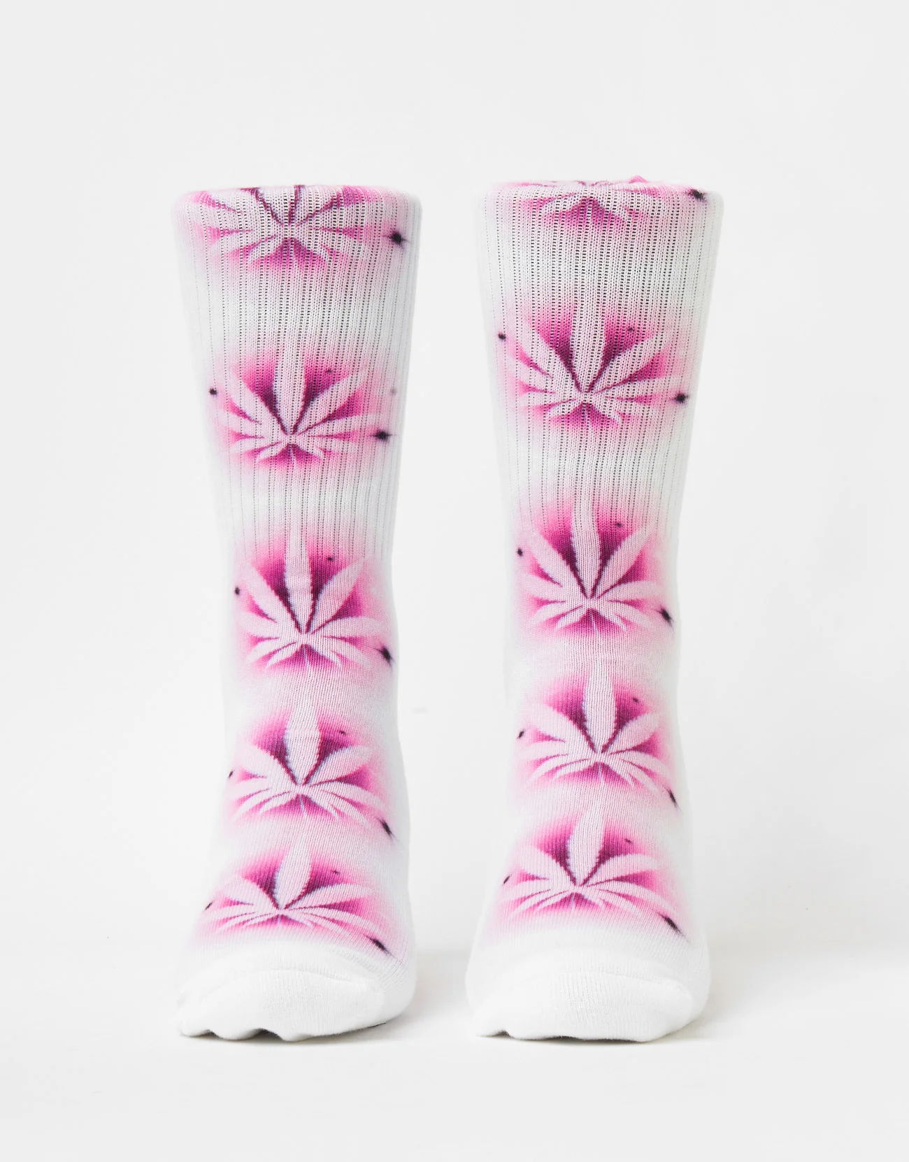 HUF Airbrush Digital Plantlife Socks - Pink - Image 3