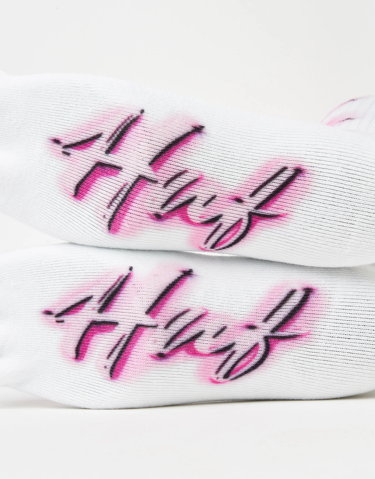 HUF Airbrush Digital Plantlife Socks - Pink - Image 5