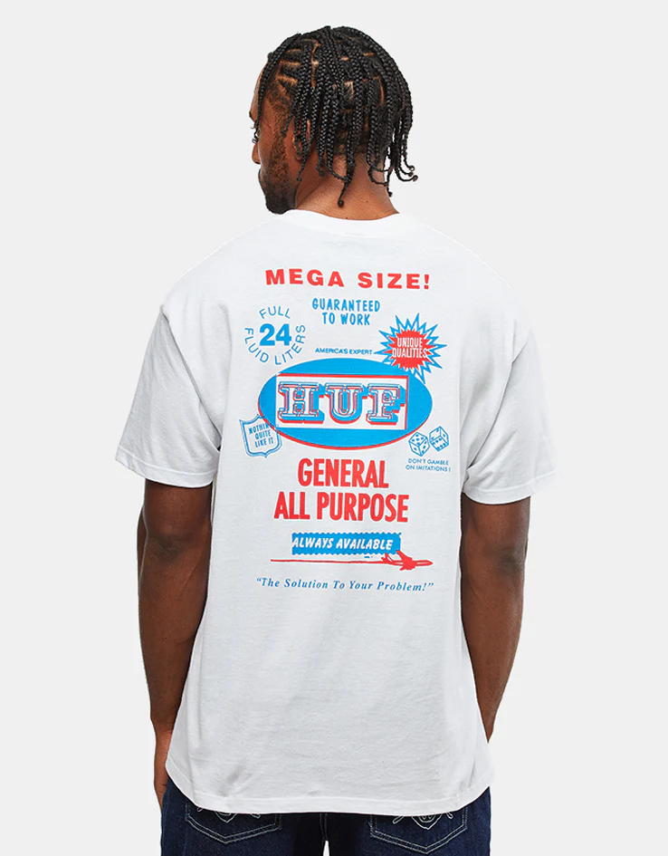 HUF All Purpose T-Shirt - White