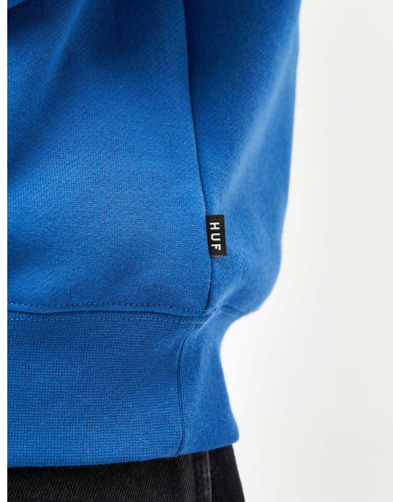 HUF Big Block Pullover Hoodie - Cobalt Blue - Image 4
